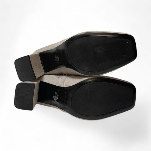 MARC FISHER Needit Stretch Booties, Light Grey, New. Size 8.5 - Picture 5 of 12